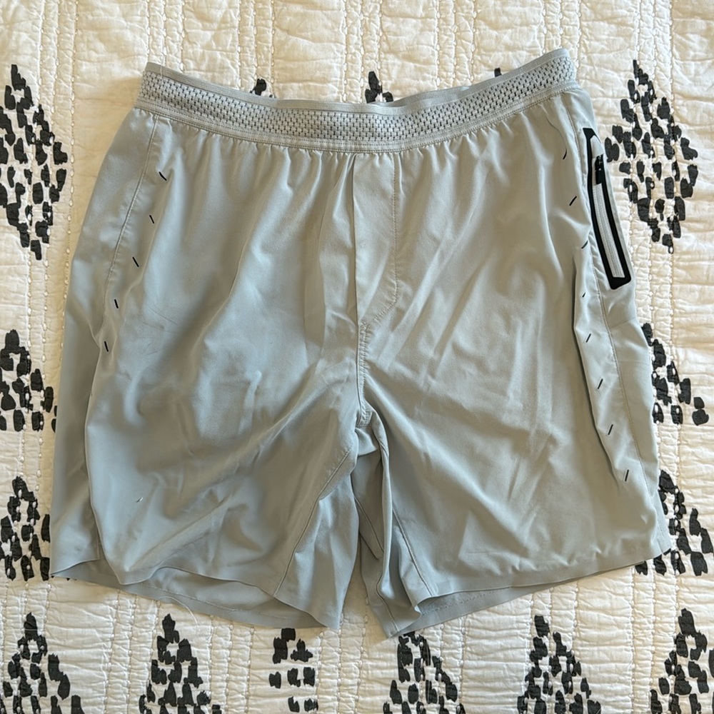 Ten Thousand light grey shorts lined
